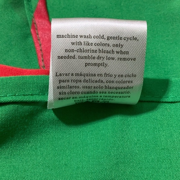 Apron Holiday Christmas Elf Bib Apron Adjustable Ties One Size Kids Green Red - Picture 4 of 11